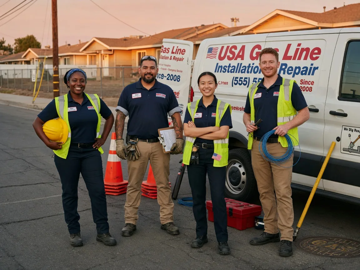 Gas Line Installation company in Vergennes, IL